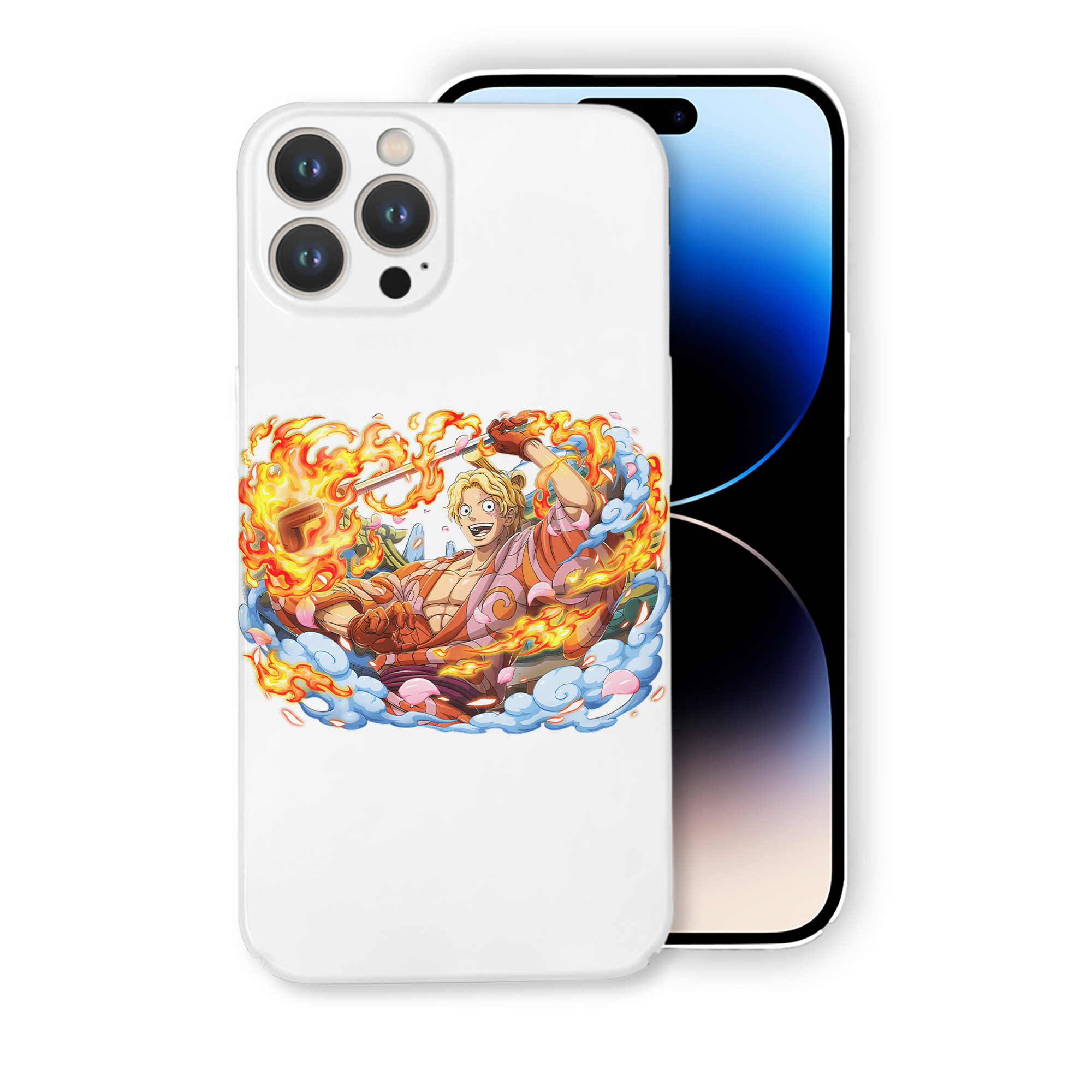 （画像用） ワンピース サンジ ONE PIECE Sanji 【iPhone 14シリーズ対応】ハードケース